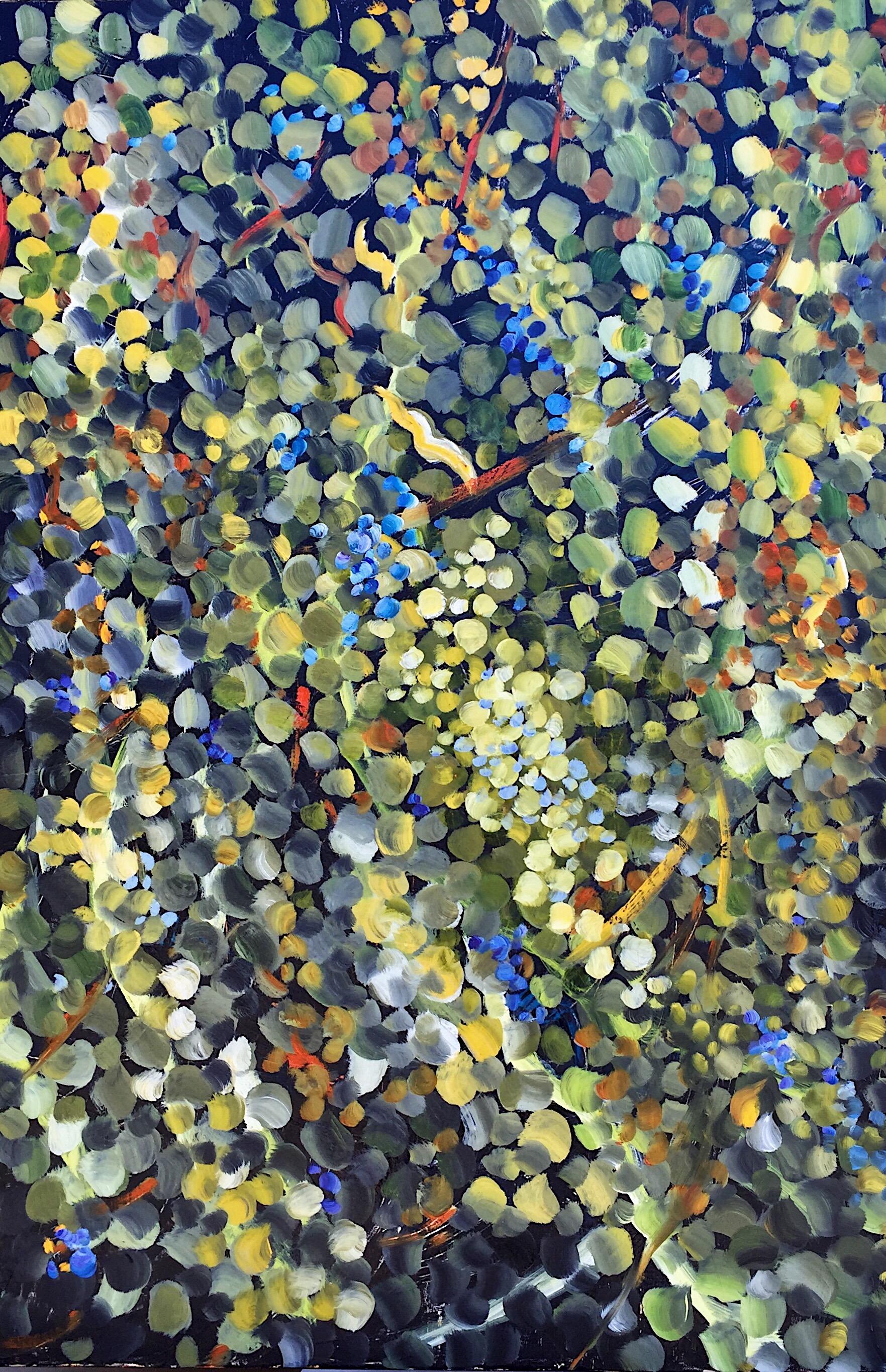 Luminosity of Moss, oil, 36"x24"