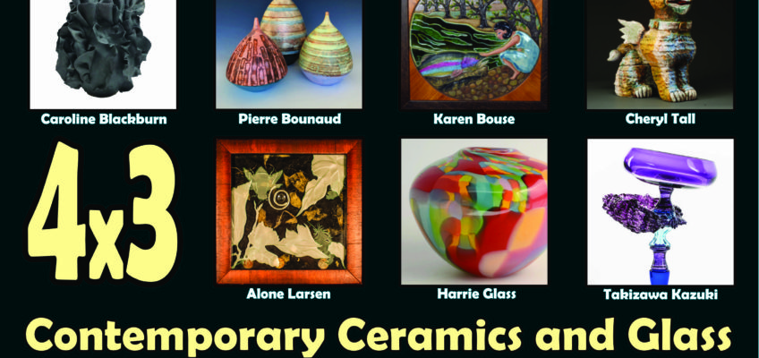 4×3: Contemporary Ceramics and Glass