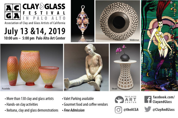Clay & Glass Festival in Palo Alto 2019