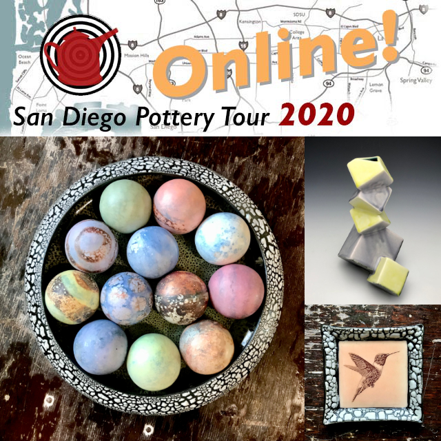 13th San Diego Pottery Tour – Online!